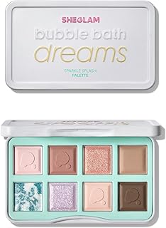 SHEGLAM Paleta Sparkle Splash 8 colores suave...