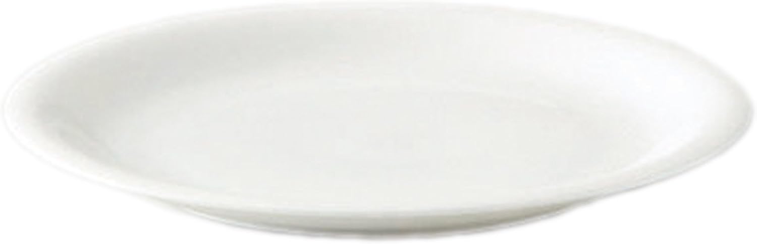 小田陶器 More Cervio M23801 17 Plate, White