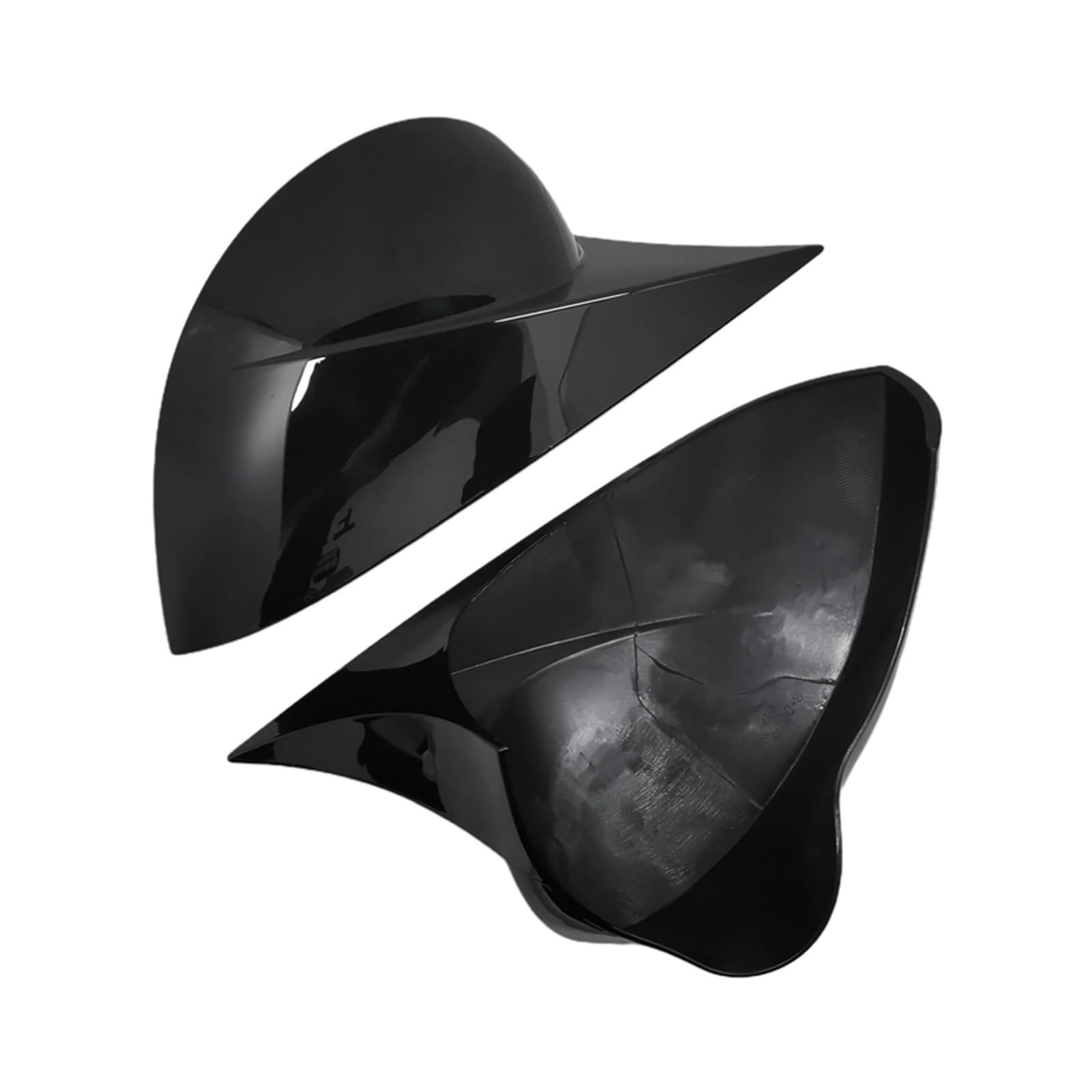 Cubierta De Espejo Retrovisor Lateral Para Seat Ibiza 2008-2017 - Color Negro Brillante, Plástico ABS, Fácil Instalación