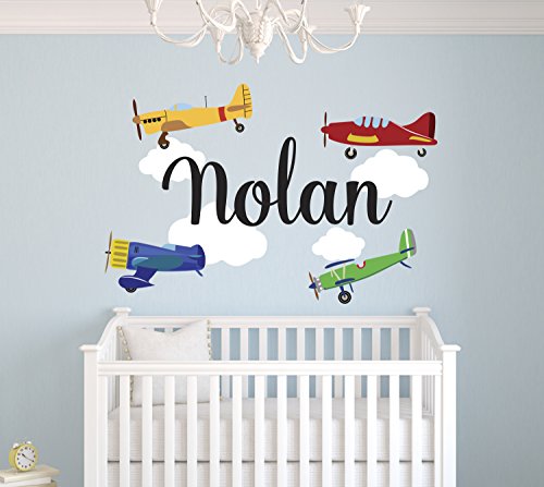 Vinilo Decorativo Aviones Personalizado para Pared miniatura 4