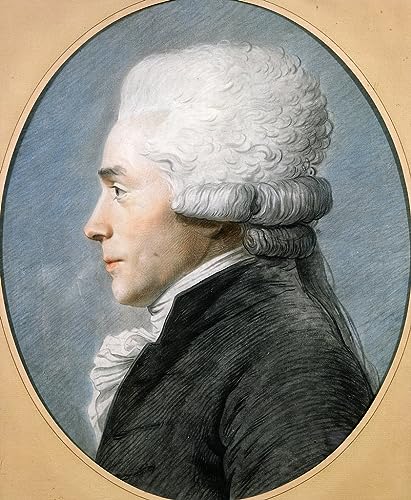 Imagen de lienzo de Robespierre por Boze para decorar tu salón o despacho elegante de 60x90cm