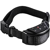 Zacro DC342 Dog No Bark Collar for Bark Control with 7 Levels Adjustable Sensitivity Control, Electric Anti Bark Shock Collar for 15-120 lb. Large and Medium Dogs