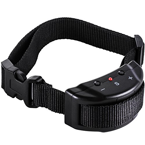 Zacro DC342 Dog No Bark Collar for Bark Control with 7 Levels Adjustable Sensitivity Control, Electric Anti Bark Shock Collar for 15-120 lb. Large and Medium Dogs