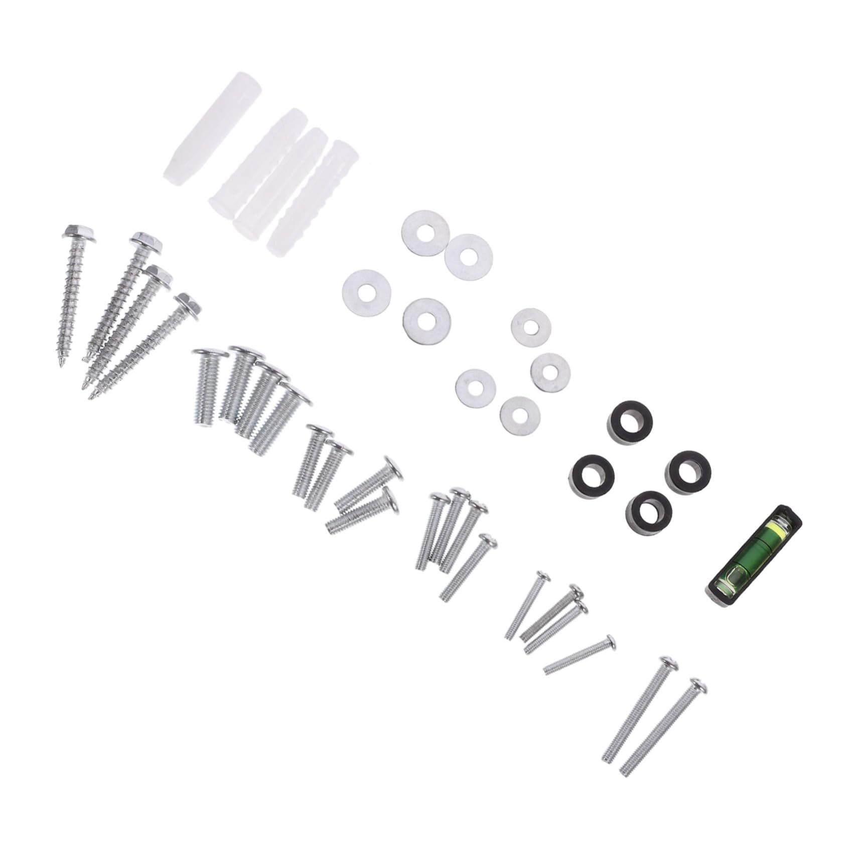 5 Set Di Viti Di Montaggio Per Supporto Tv Kit Di Fissaggio Per Montaggio Sottile Kit Di Montaggio A Parete Kit Di Montaggio Per Impieghi Gravosi Kit Di Viti Viti Materiali