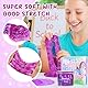 Mexgcom Slime Set, Fluffy Slime Clear Slime & Butter Schleim Bunter 6X70ml Kinder Schleim Selber Machen Set für Children’s Party Gift, Oster Halloween & Weihnachts Geschenke (Purple)