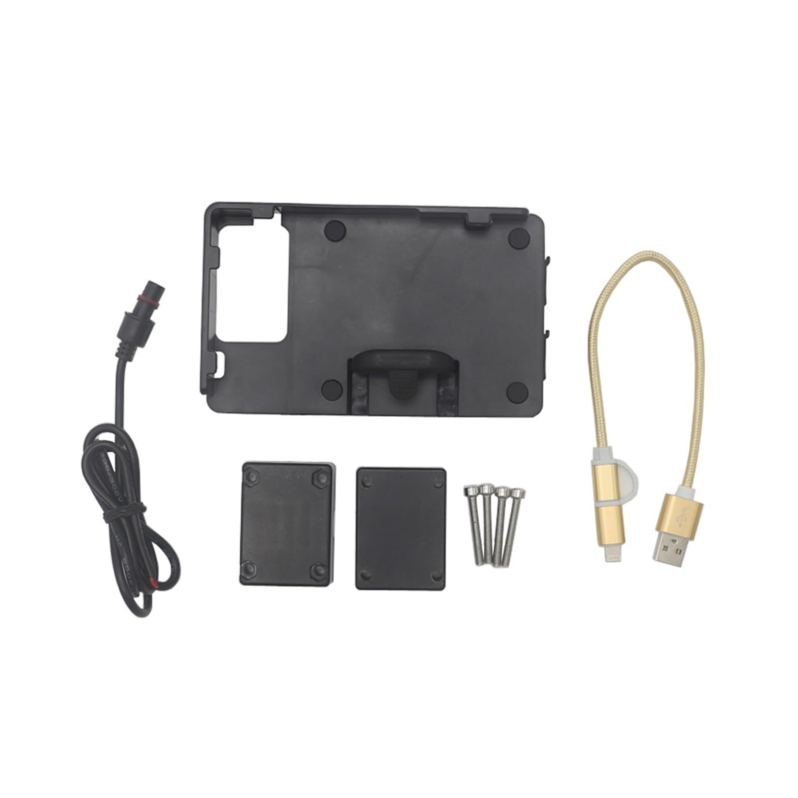 Soporte Navegación GPS para Motocicleta Soporte De Motocicleta Soporte De Placa De Navegación GPS Móvil para para NIKEN 900 2019 (Color : A)
