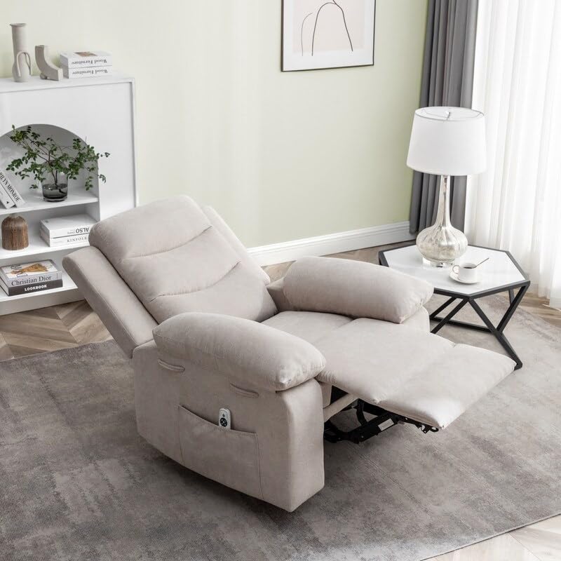 Bed Bath & Beyond Oversized Velvet Upholstered Power Lift Recliner with