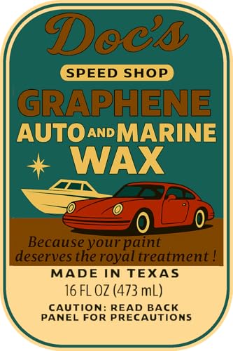 Cera para Auto y Marina Doc’s Speed Shop Graphene miniatura 4