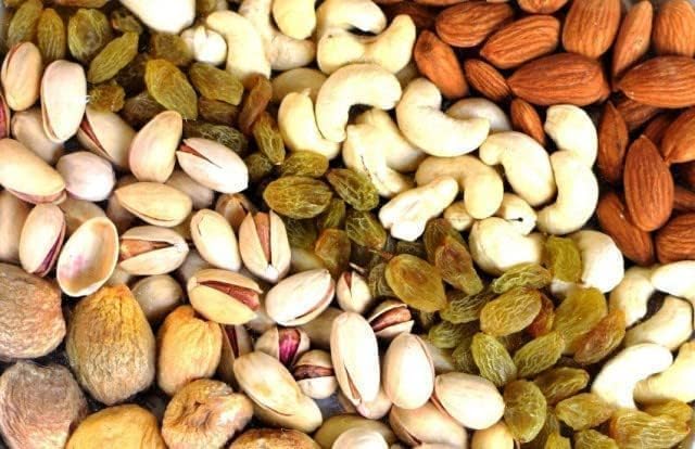 Image of MarwarBites Premium Mixed Dry Fruits 1kg | Mix Nuts and Dry Fruit Combo | Almonds, Cashews, Walnuts, Raisins & More | Resealable Jar Pack | Fresh and Crunchy Snack for Gift