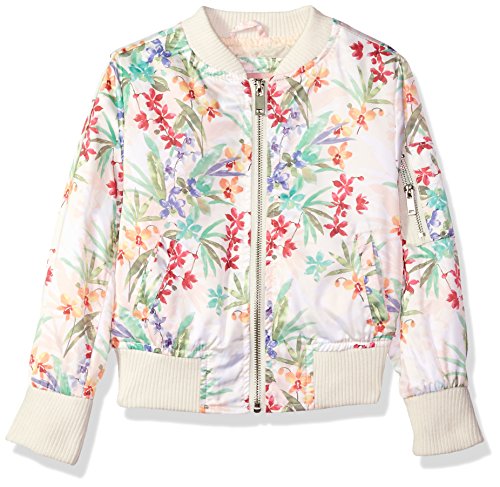 Image of Urban Republic Toddler Girls Poly-Sateen Jacket, Ivory, 4T