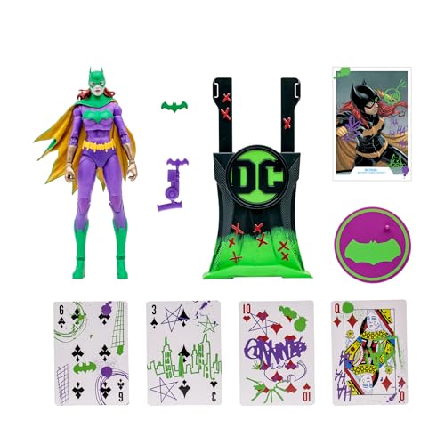 McFarlane Toys DC Multiverse Batgirl (Jokerized) Gold Label Action Figure - Image 2