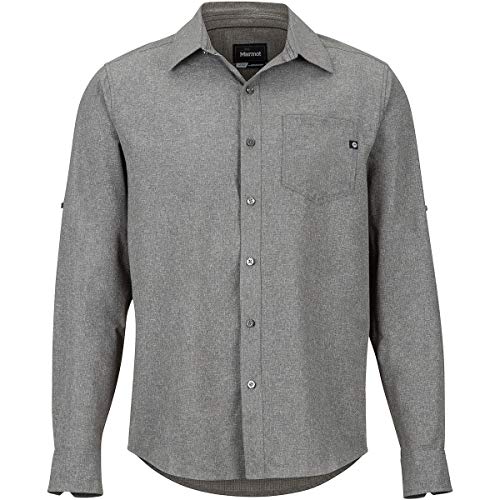 Image of Marmot Men's Aerobora Long Sleeve Button Down Shirt