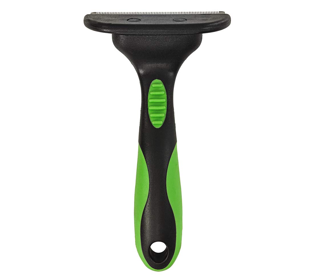 Dehner 4035242 Dog Cat Grooming Thinning Scissor, Professional Carding Groomer "L, Plastic/Stainless Steel, L