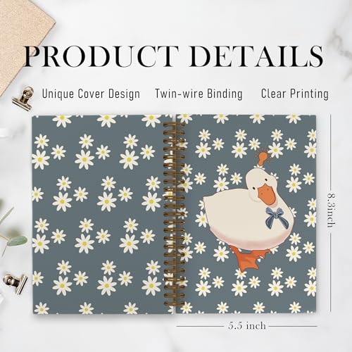 Cahier de notes Daisy Duck QLMX pour structurer ses idées au travail et à l'école - 8