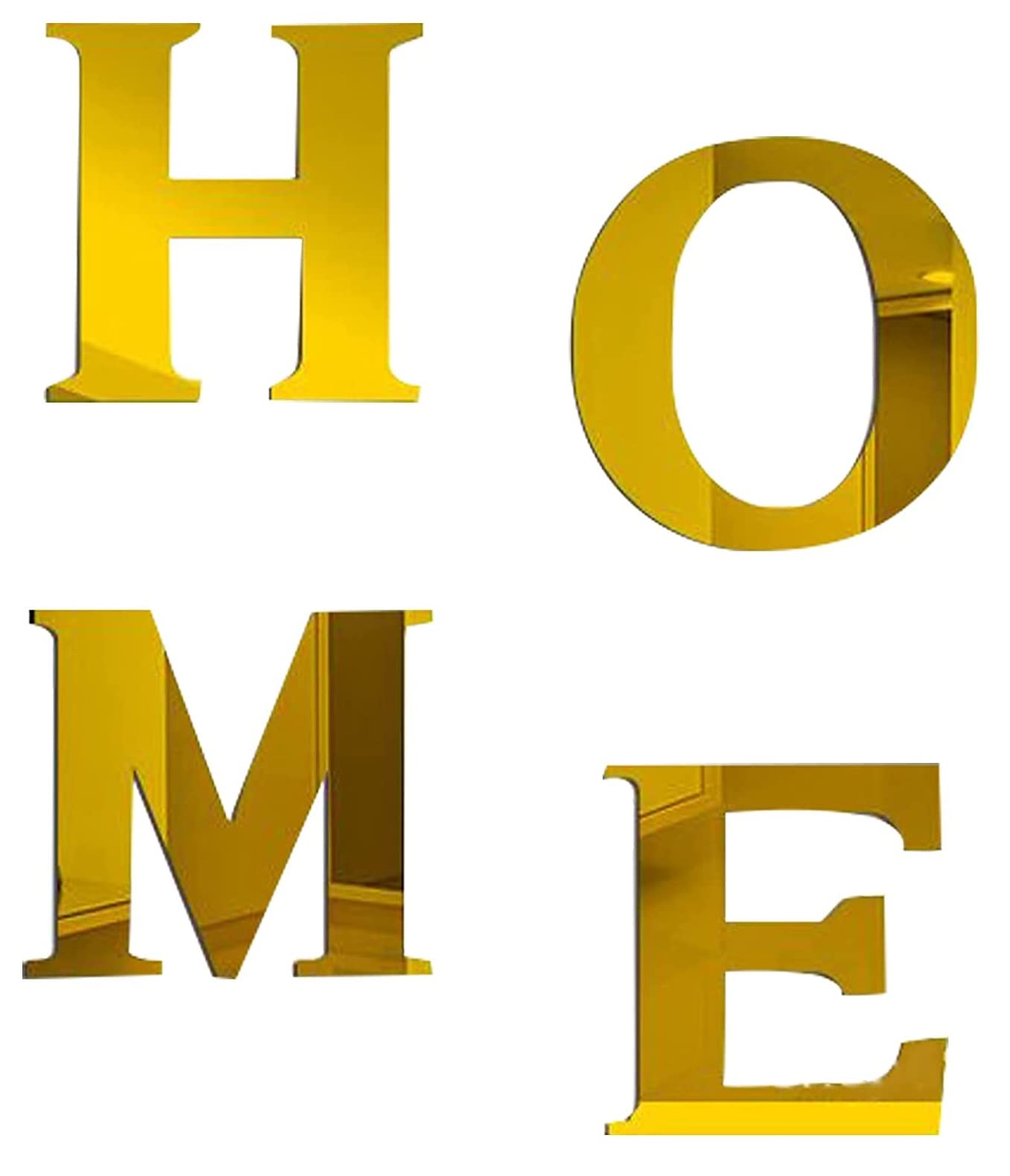 Meraki Mart Home Wall Stickers Non Glass 3D Acrylic Wall Mirror Sticker DIY Tiles Wall Decoration Decor Art for Bedroom, Office, Living Room, Home, Garden, Washroom - 47.2 X 15.7 cm,1 Set (Gold) (B0BSBXVGFQ) Amazon Price History, Amazon Price Tracker
