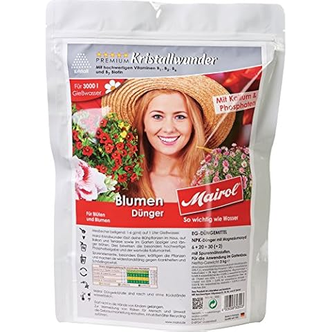 Mairol Blumen-Dünger Kristallwunder Kristall 3.000 g Cover