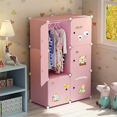 現代のシンプルな漫画の子供のワードローブ組立ベビー収納キャビネット寝室の家具ポータブル閉鎖現代ベビー家具 折扣词 打折力度 Accounts Gohoardings Com