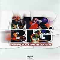 Amazon.co.jp: MR.BIG: FAREWELL LIVE IN JAPAN [DVD] : MR.BIG
