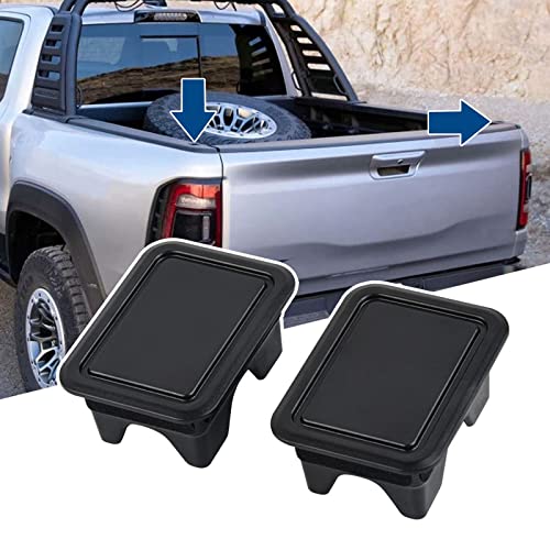 Bed Rail Stake Pocket Covers Compatible With Dodge Ram 2019 2020 2021 2022 2023 Rear Truck Tonneau Covers Stake Holes Cap Plugs(Set Of 2) #TOP27
