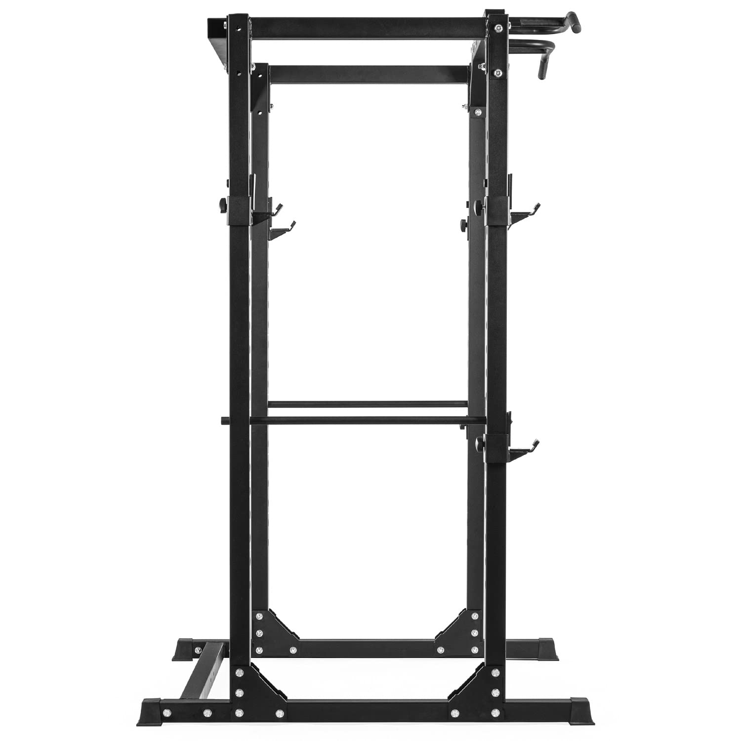 Dione - Squat Rack - 60 x 60mm Stahlkonstruktion - Fitness Power Rack Cage - Klimmzugstange - Belastbar bis 250KG!
