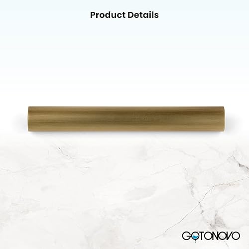 Miniatura 6 de gotonovo Kit de grifo de ducha extensible de 6 pulgadas a 11 pulgadas construcción de latón completo níquel cepillado accesorios de barra de ducha