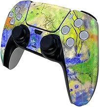 PS5 Controller Skin Stickers for Playstation 5 Design Full Set Protective Film Deco Flower Flower Pattern 023288