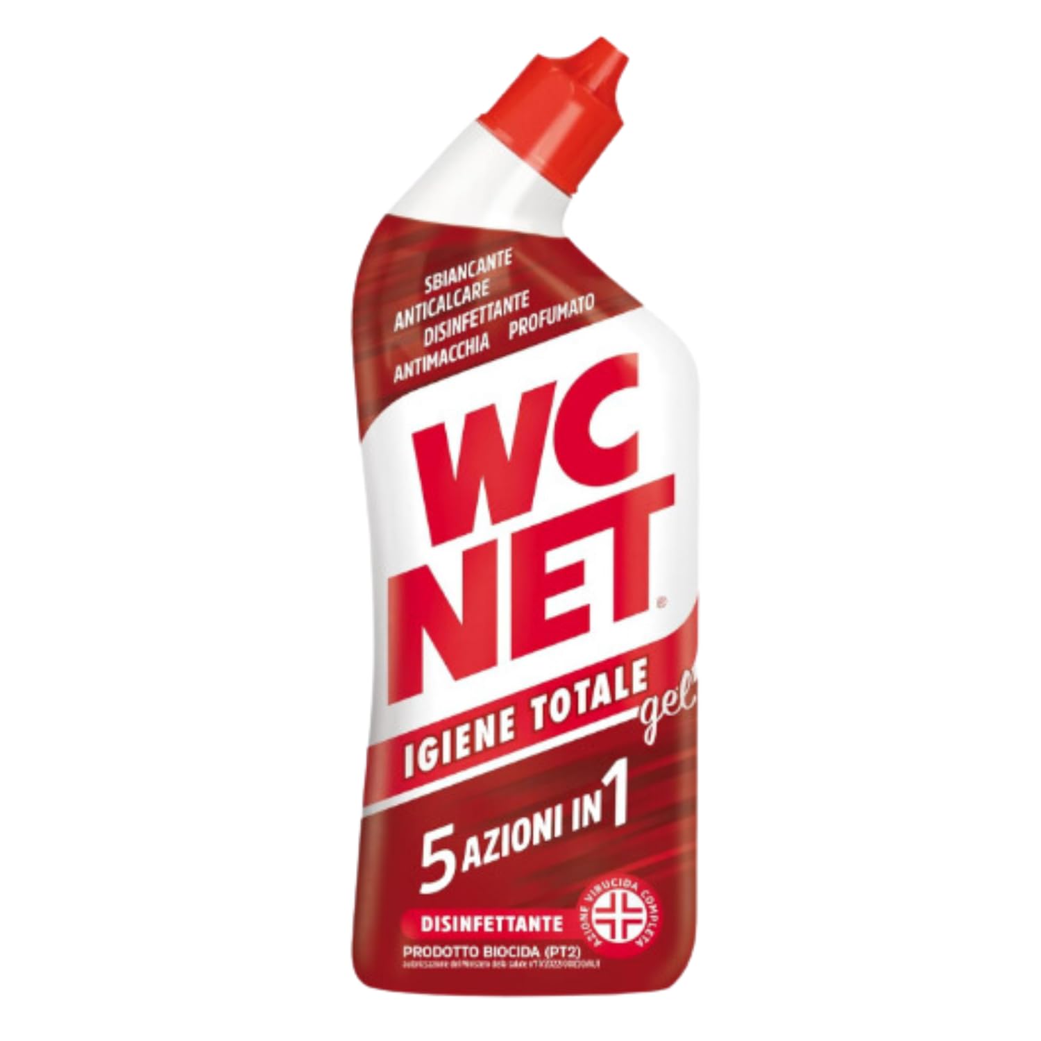 Gel Disinfettante Igiene Totale per WC 700 ml – Pulizia Profonda Antibatterica – Variazioni 4/8/12 Pezzi (12)