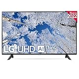 Televisor LG 43UQ70006LB - Smart TV webOS22 43 pulgadas 108 cm 4K UHD Procesador de Gran Potencia 4K a5 Gen 5 compatible con formatos HDR 10 HLG y HGiG