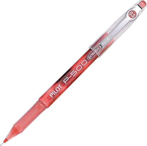 Miniatura 3 de Pilot, Precise P-500 - Bolígrafos de tinta de gel con punta extra fina de 0.020 in, color rojo, paquete de 12