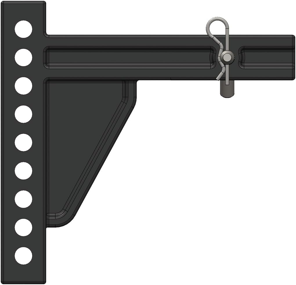 Blue Ox BXW4037 TrackPro Weight Distribution Shank - 9 Hole x 9" x 2"