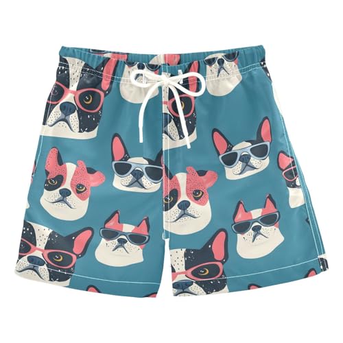 senya Dogs Hipster Boys Swim Trunks Toddler Shorts Swimwear Boardshorts