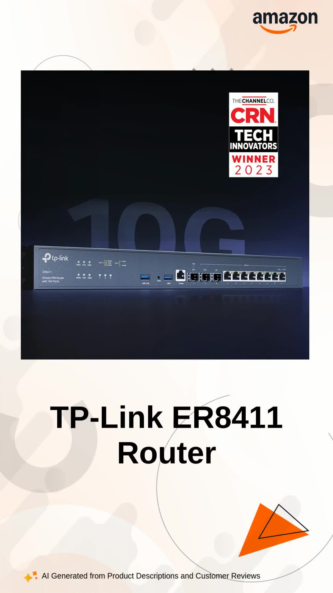 Watch TP-Link ER8411 Router on Amazon Live