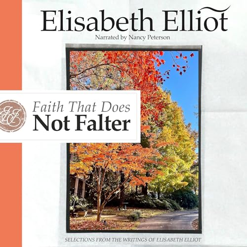 Diseño de la portada del título Faith That Does Not Falter