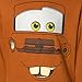 Disney Pixar Cars Tow Mater Toddler Boys Fleece Pullover Hoodie Brown 4T