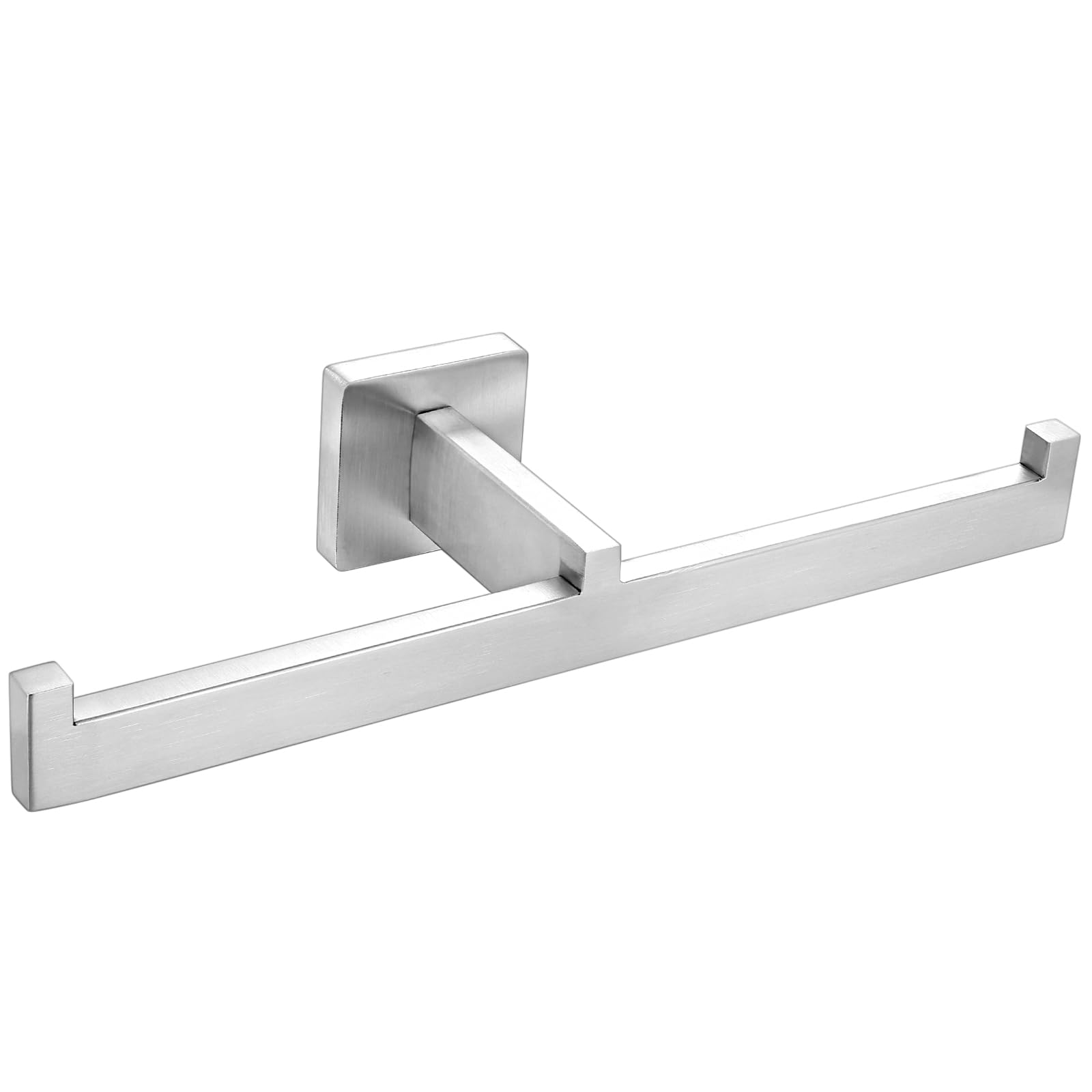Double Rolls Toilet Paper Holder, Commercial 2 in 1 Tissue Dispenser Holder