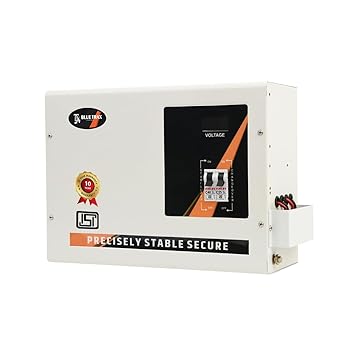 BLUETRAX 3 KVA 2400W Voltage Stabilizer for Main Line | 90V-300V | Copper Hanging Automatic Digital Multipurpose | Heavy Duty | ISI Certified | 10 Years Warranty