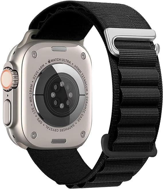 GLAMYOURS Alpine Loop Nylon Band Compatible with Apple Watch 38mm 40mm 41mm 42mm 44mm 45mm 46mm 49mm Adjustable Metal C-Hook Strap for iWatch Series 10 9 8 7 6 5 4 3 2 1 SE Ultra (Watch Not Included) (B0CM28FSYR) Amazon Price History, Amazon Price Tracker