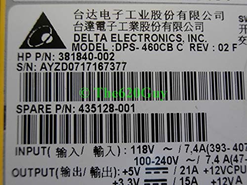 Fuente de poder HP XW4400 460W renovada miniatura 4