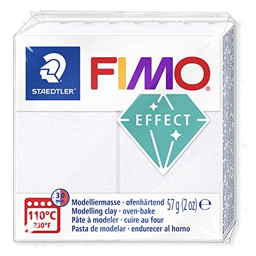 FIMO Soft Polymer Oven Bake Modelling Clay, 57g Blocks, Set of 6, Galaxy Colours, Galaxy White, Turquoise, Green, Blue - Image 3