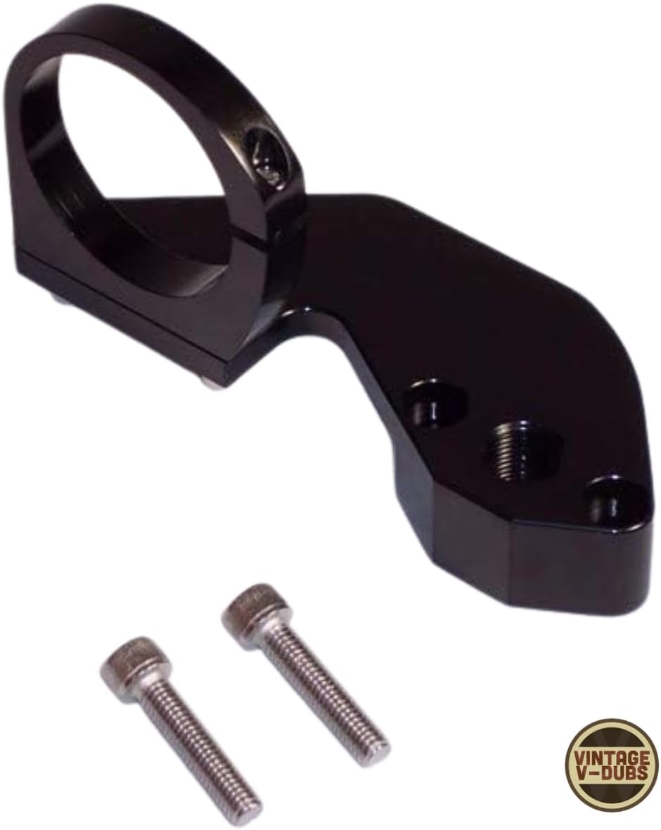 Fuel Pump Block Off, with Coil Mount, Black, Compatible with Dune Buggy