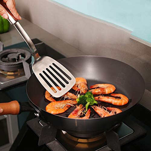 Wok de Hierro Tradicional Antiadherente para Cocina miniatura 4