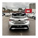 Carbon Fiber Rear Spoiler Compatible For Toyota Corolla E210 5-Door 2019-2023 Hatchback Spoiler Rear Trunk Roof Extension Cover Trim Lip(Matte Black)