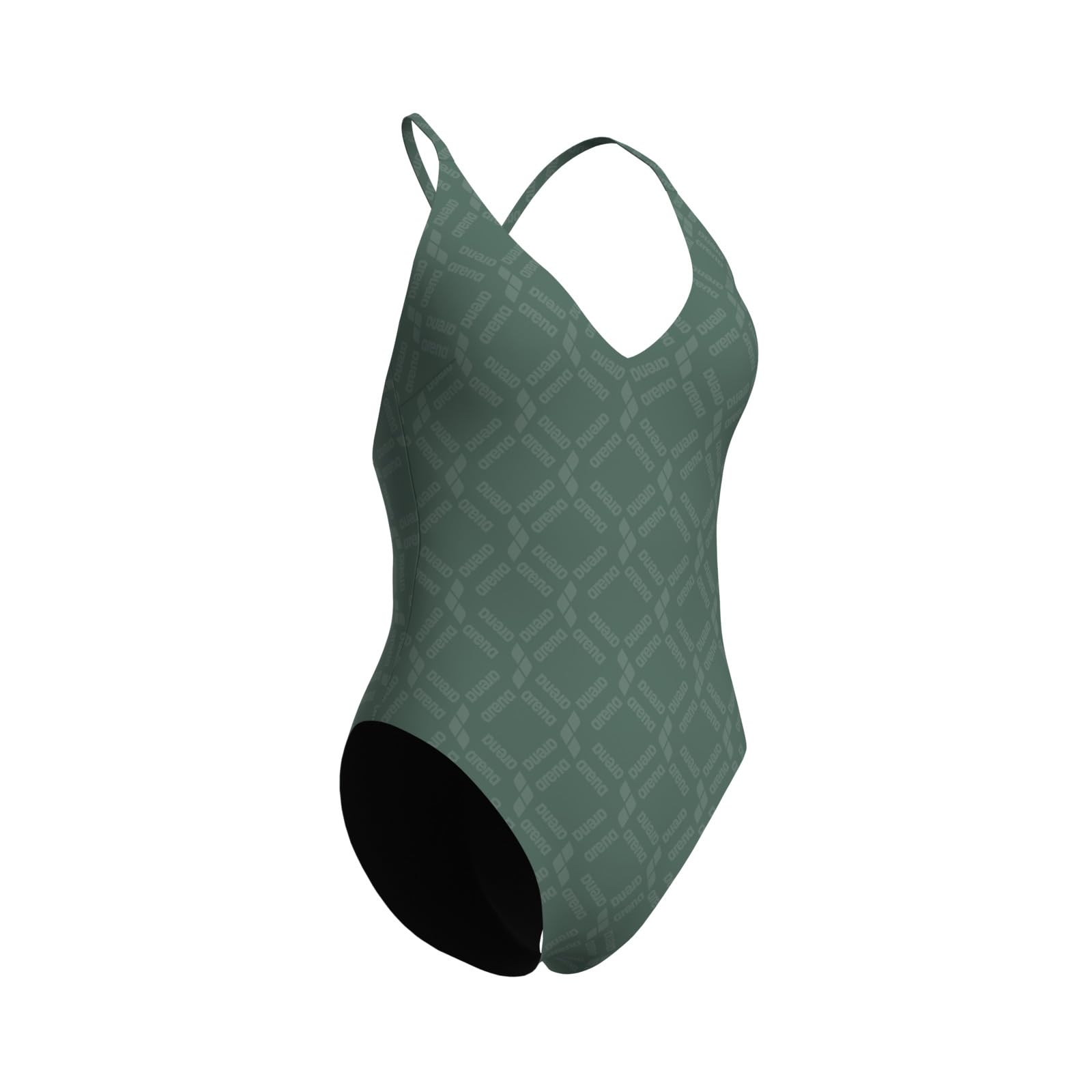 Arena Damen Women's Arena Losange Graphic Swimsuit One Piece Swimsuit (1er Pack)