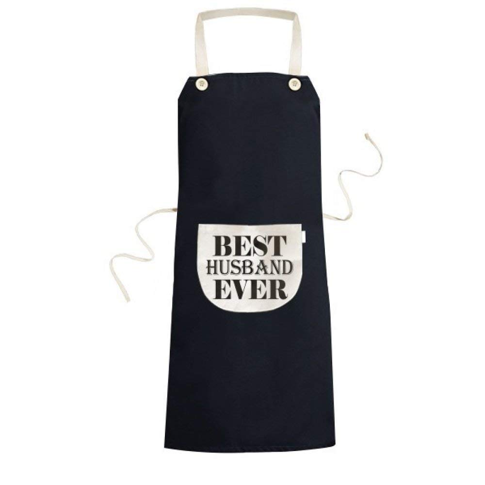 Tablier noir Meilleur Mari pour cuisine en famille et repas de chef