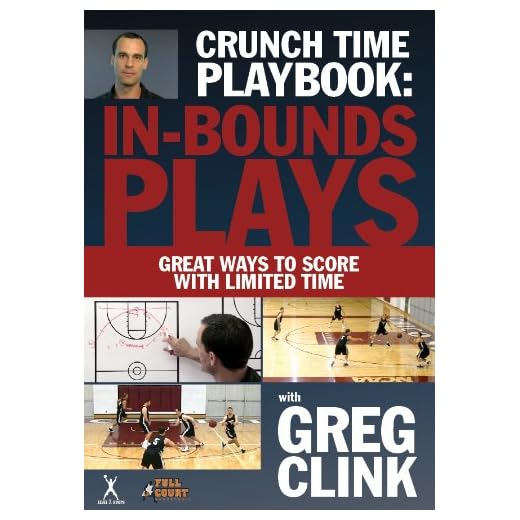 Crunch Time Playbook : In-Bounds Plays With Greg Clink - Youth Basketball DVD
