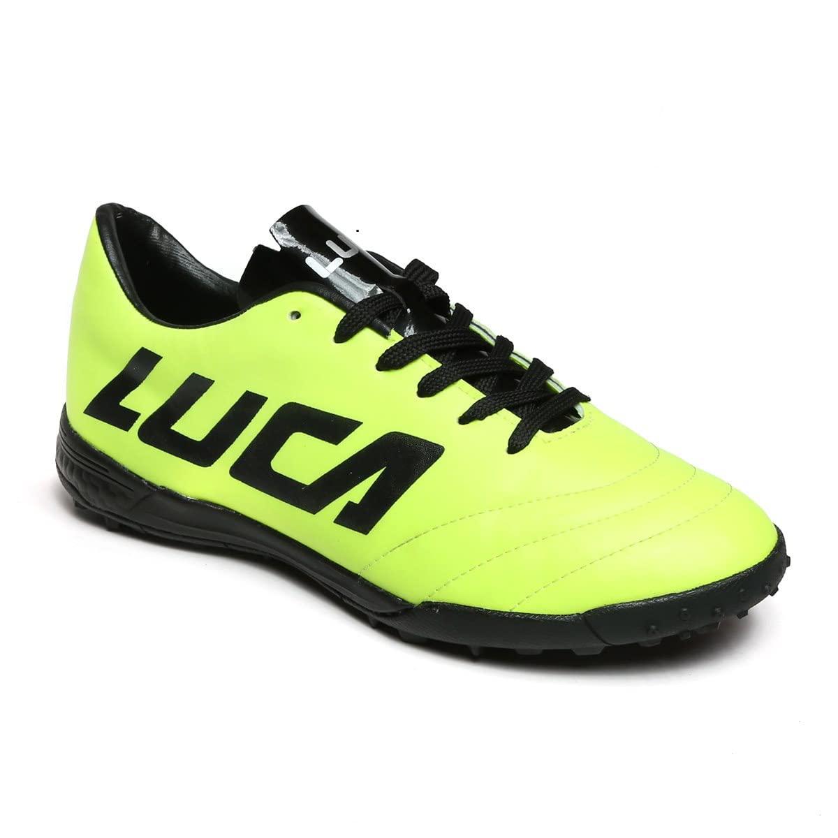 LUCA Fiesta Futsal Shoe for Men | Football Shoe for men | Football studs for men | Polyurethane (PU) | FLURO football shoes for men | Football snaekers with lace up | numeric_10 | Casual | Lace-Up | Shoe for Men and Adult | Yellow Color | (B09P4V6J9N) Amazon Price History, Amazon Price Tracker