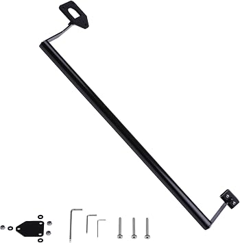 RV Door Latch Extender 16.5" Stainless Steel Handle Extension for Paddle-Style Latches Easy Access & Safer Entry for Travel Trailers