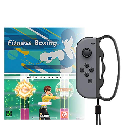 DishyKooker Grip with Lanyard Small Handle Boxing Grip for Switch Joy-Con Quick response