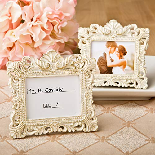 Fashioncraft 8384 Vintage Style Baroque Design Placecard Holder Or Picture Frame Wedding Favors, 1 #TOP1