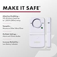 Vista 2 de Alarma de Sabre para puertas y ventanas, HS-DWA2